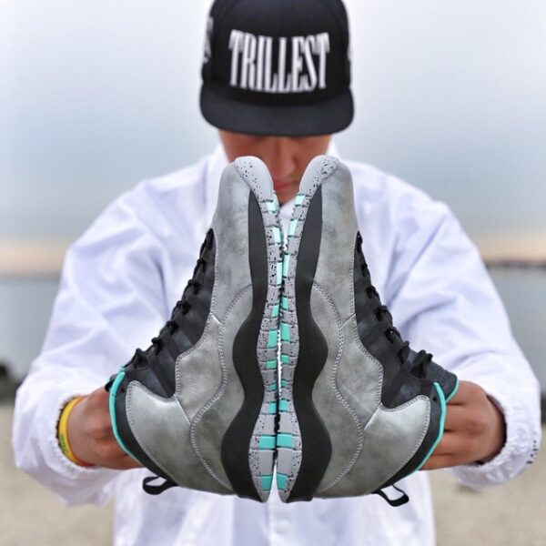 Giày Nike Air Jordan 10 Retro 'Lady Liberty' 705178-045 - Ảnh 4