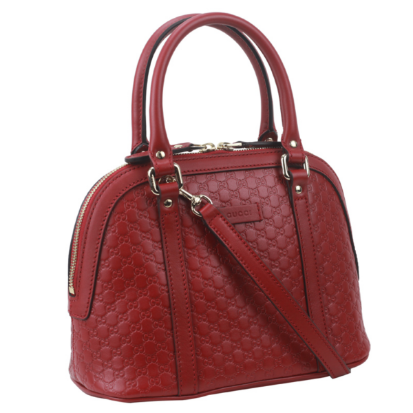Túi Gucci GG Dome Satchel Shoulder Bag Red 449654 BMJ1G 6420 - Ảnh 2