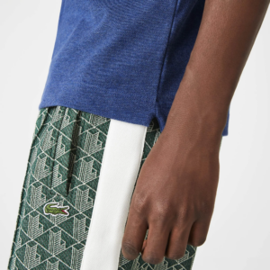 Ao Lacoste Paris Stretch Cotton Pique Polo Shirt 'Blue' PH5522-11-HJD