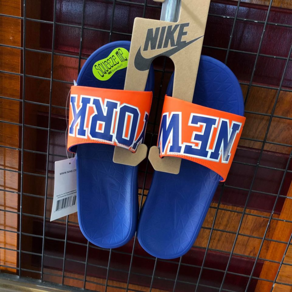 Dép Nike NBA x Benassi 'Knicks' 917551-800 - Ảnh 4