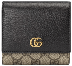 Vi Gucci Marmont Medium Wallet 'Black' ‎598587-17WAG-1283