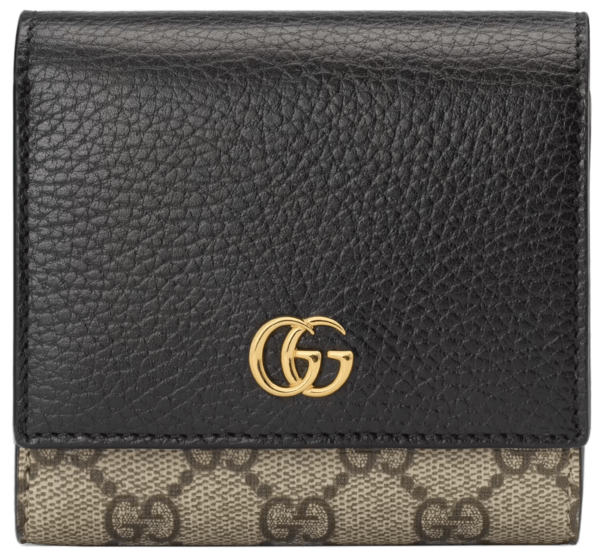 Vi Gucci Marmont Medium Wallet 'Black' ‎598587-17WAG-1283