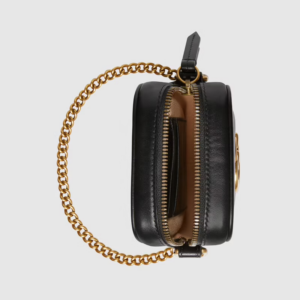 Alternative view of Túi Gucci GG Marmont Mini Black Leather ‎598597-DTDCT-1000