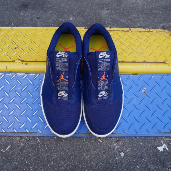 Giày Nike Wmns Air Jordan 1 Low Slip 'Blue Void' AV3918-408 - Ảnh 2