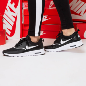 Alternative view of Giày Nike Wmns Air Max Thea 'Black White' 599409-028