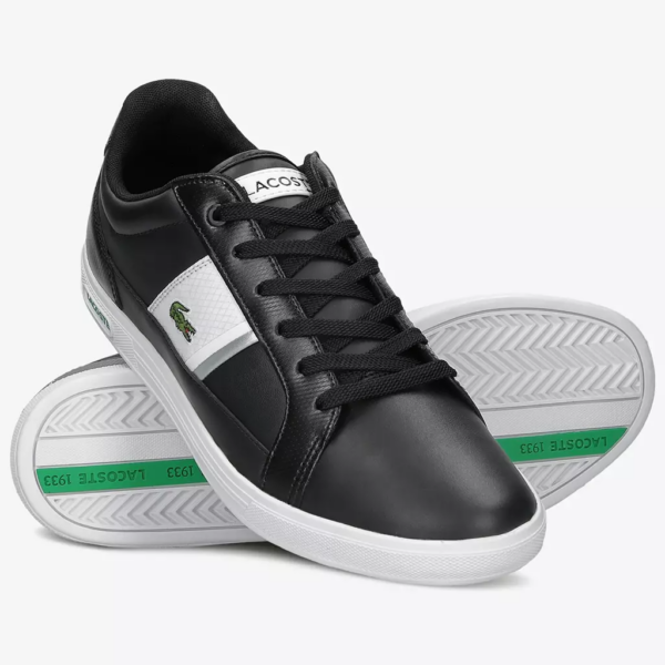 Giày Lacoste Europa 0721 Black White 7-41sma0008312 - Ảnh 2