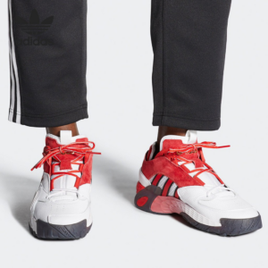 Alternative view of Giày Adidas Streetball Red White FV8406