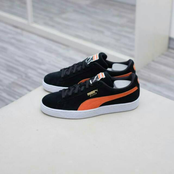 Giày Puma Suede Classic Black-Orange 365347-56 - Ảnh 3