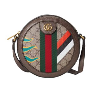Túi Gucci Round Shoulder With Double G Brown Leather 574978-UQHNE-9885