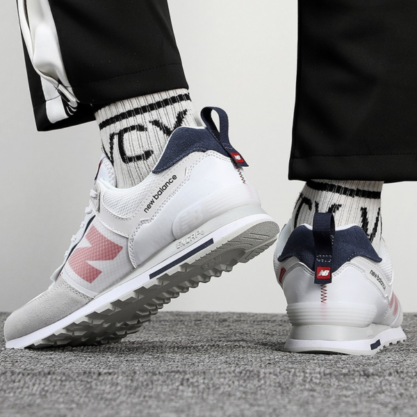 Giày New Balance 574 'White Black' ML574IST - Ảnh 4