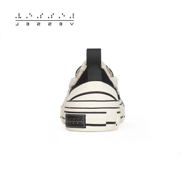 Giày XVESSEL G.O.P. Black Slip On S21X16B - Ảnh 4