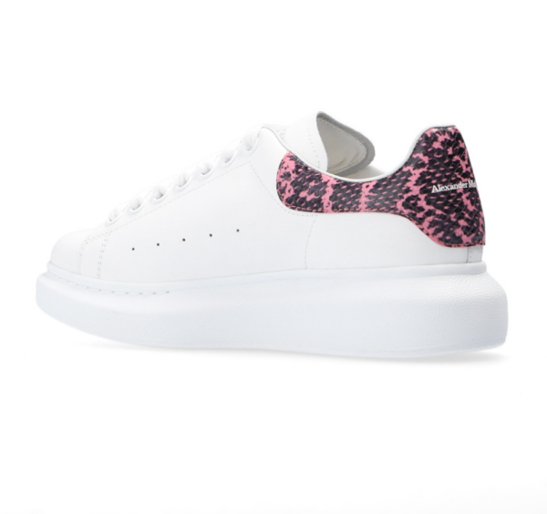 Giày Alexander McQueen White & Snake Oversized 'Pink' 553770-WHZ4C-9558 - Ảnh 5