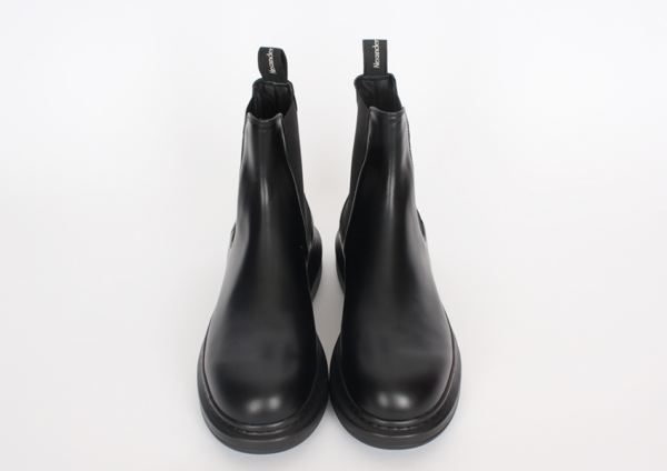 Giày Alexander McQueen Leather Chelsea Boots 'Black' 586198-WHX52-1000 - Ảnh 8