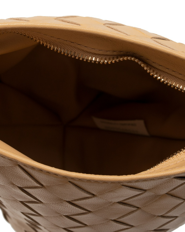 Túi Bottega Veneta The Twist Mini Bag In Shiny Nappa 652001-VCPP0-2700 - Ảnh 2