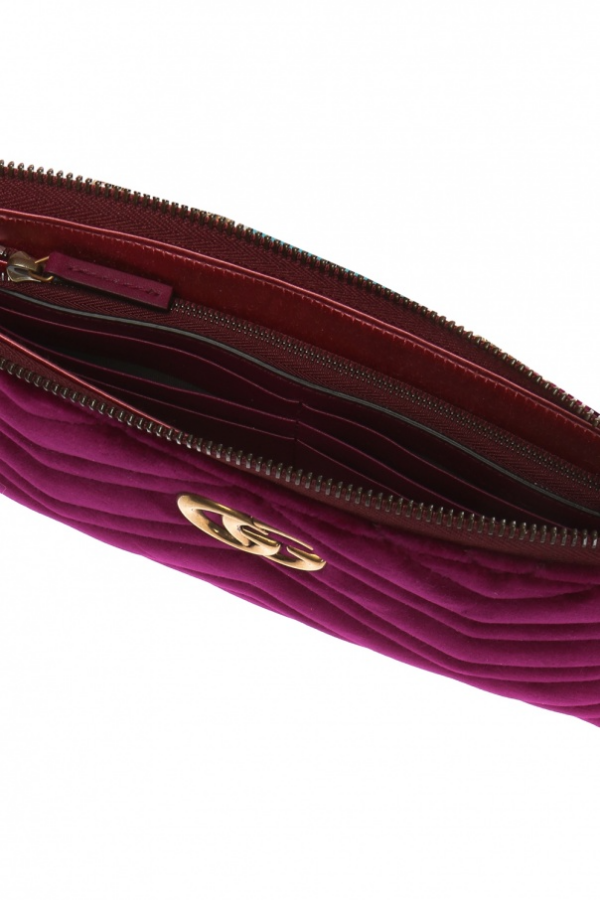 Túi Gucci GG Marmont Shoulder Bag Red 443447 9QIDT 5671 - Ảnh 5