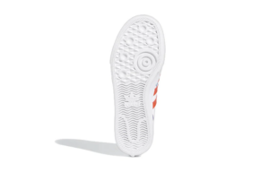 Giay Adidas Nizza J 'White And Orange' H01101