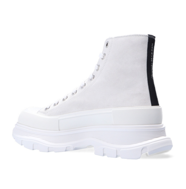 Giày Alexander McQueen Branded High-Top Sneakers 627206-WHBGU-9089 - Ảnh 5