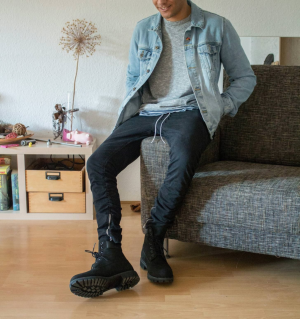 Giày Timberland 6 Inch Premium Boot 'Black' TB010073-009 - Ảnh 5