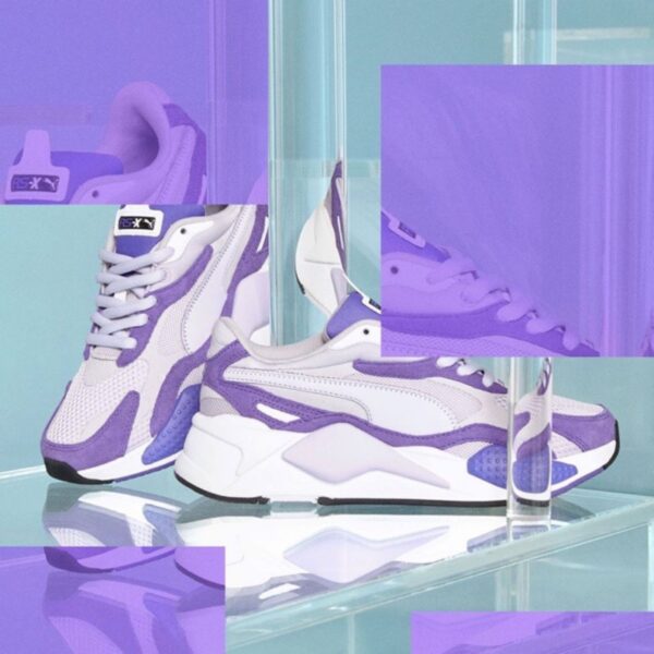 Giày Puma RS-X 3 Super 'Purple Heather' 372884-08 - Ảnh 2