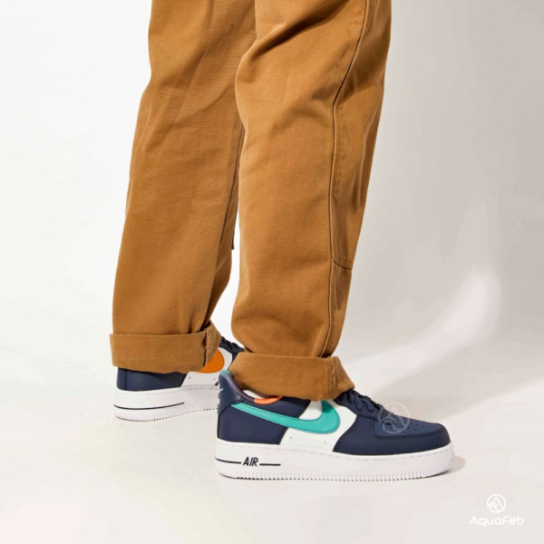 Giày Nike Air Force 1 Low EMB 'Thunder Blue' DM0109-400 - Ảnh 3