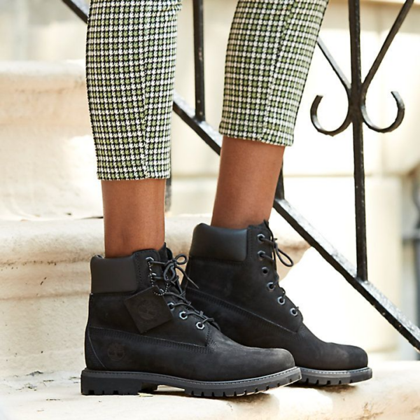 Giày Timberland 6 Inch Premium Boot 'Black' TB073541-001 - Ảnh 3