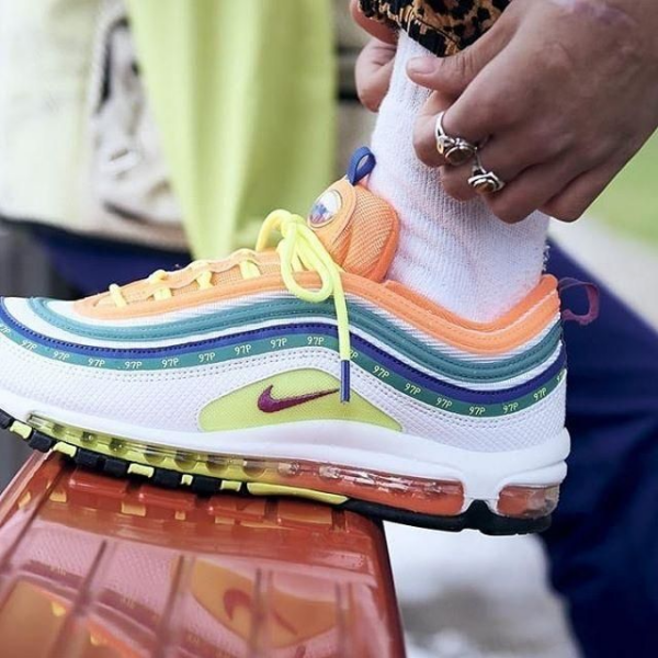 Giày Nike Air Max 97 'On Air London Summer Of Love' CI1504-100 - Ảnh 3