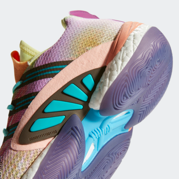 Giày Adidas Pharrell Williams x Crazy BYW 2.0 'Chalk Coral' FU7369 - Ảnh 3