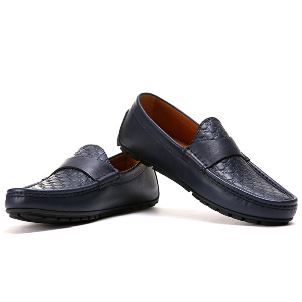 Giày Gucci Micro Sima Men 466904-A9LF0-4009 - Ảnh 5