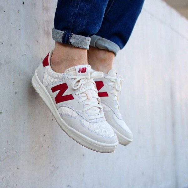Giày New Balance 300 White Red CRT300WR - Ảnh 2