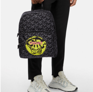 Alternative view of Balo Versace Medusa Tag Black Yellow DFZ8504-1A02639-5B26P