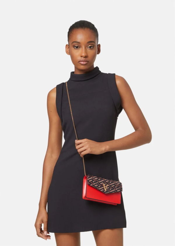 Túi Versace Virtus La Greca Signature Pouch 1003086-1A01444-5B35V - Ảnh 5