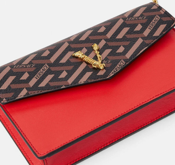 Túi Versace Virtus La Greca Signature Pouch 1003086-1A01444-5B35V - Ảnh 2