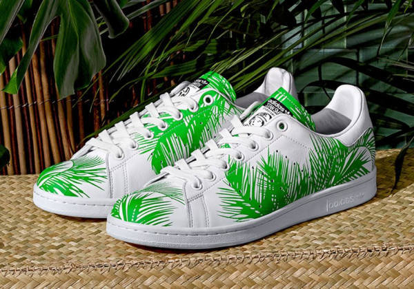 Giày Adidas Pharrell x BBC x Stan Smith 'Palm Tree Pack' S82071 - Ảnh 3