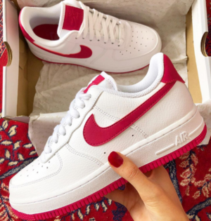Alternative view of Giày Nike Wmns Air Force 1 07 'Wild Cherry' AH0287-107