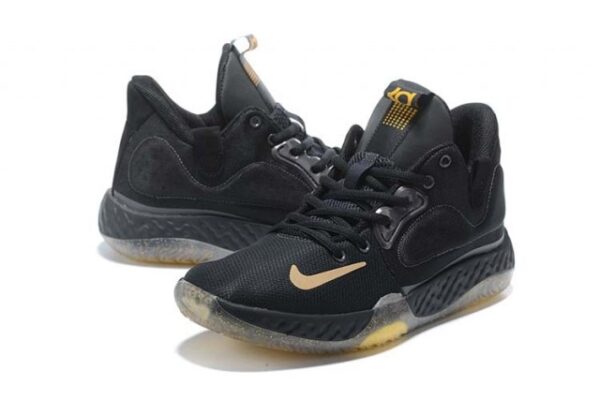 Giày Nike KD Trey 5 VII 'Dark Grey Metallic Gold' AT1200-003 - Ảnh 7