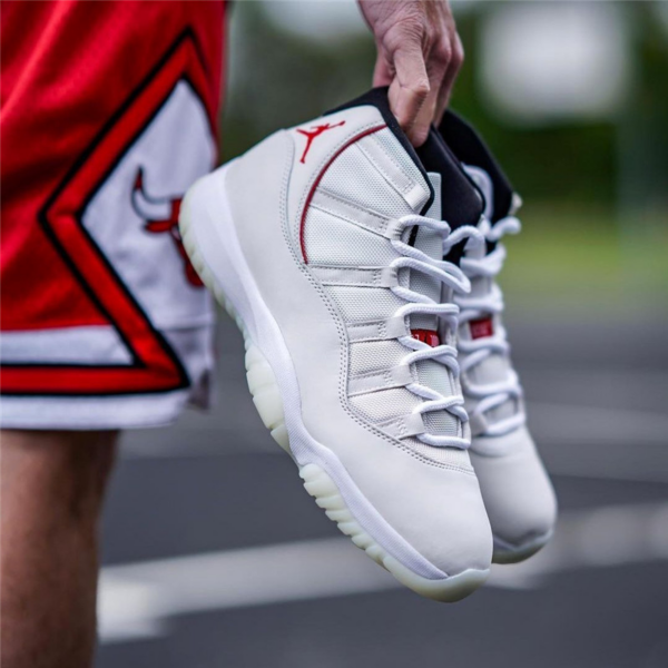 Giày Nike Air Jordan 11 Retro GS 'Platinum Tint' 378038-016 - Ảnh 3