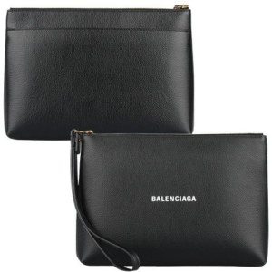 Alternative view of Túi Balenciaga Common Clutch Pouch Bag 'Black' 655925-1IZIM-1090