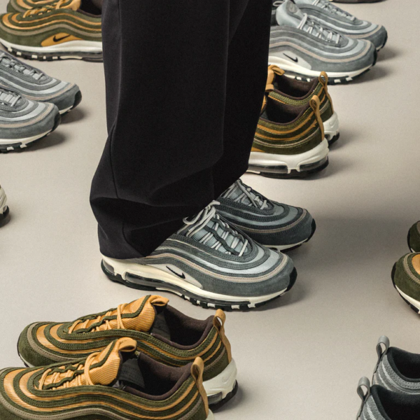 Giày Nike Air Max 97 'Smoke Grey Metallic Silver' DR0157-001 - Ảnh 3