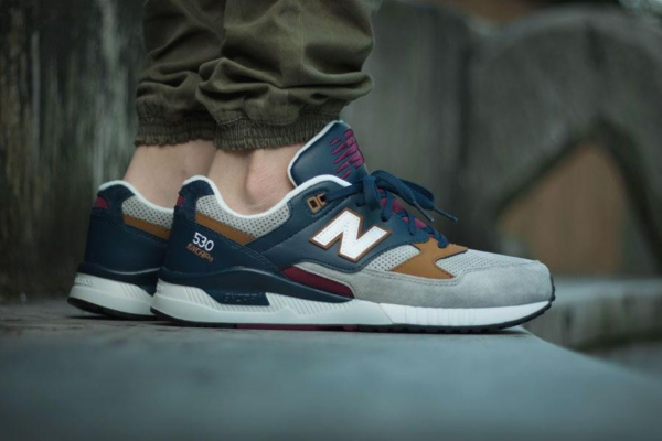 Giày New Balance 530 'Grey Stone Navy' M530RWB - Ảnh 6