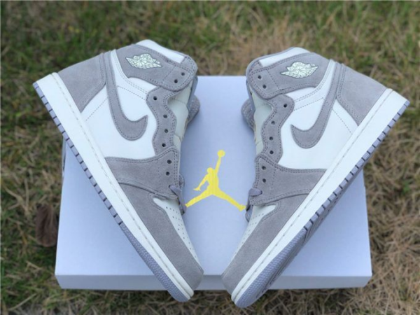 Giày Nike Air Jordan 1 High Premium 'Atmosphere Grey' AH7389-101 - Ảnh 3