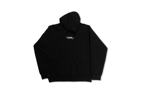 Áo Supreme Tag Logo Hooded Sweatshirt Black SUP-TALHSBK - Ảnh 2