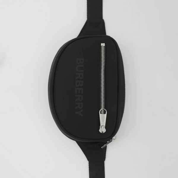 Túi Burberry Small Logo Print Nylon Cannon Black - Ảnh 5