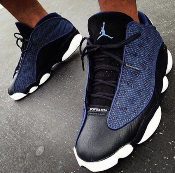 Giày Nike Air Jordan 13 Retro Low 'Brave Blue' 2017 310810-407 - Ảnh 2
