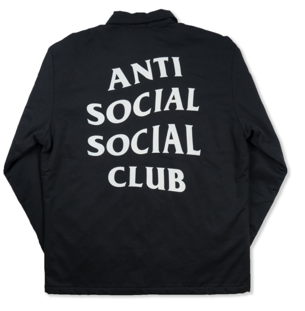 Áo ASSC Anti Social Social Club Jacket Black - Ảnh 2