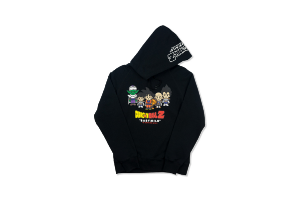 Áo Bape Dragonballz x Baby Milo Hoodie Black BA-XDBZPHBK - Ảnh 2
