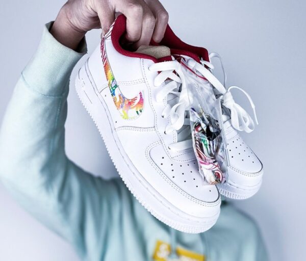 Giày Nike Air Force 1 Chinese New Year 2020 (GS) CU2980-191 - Ảnh 6