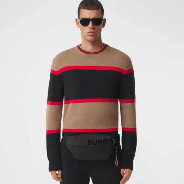 Túi Burberry Horseferry Print Coated Sonny Black - Ảnh 3