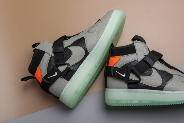 Giày Nike Air Force 1 Mid Utility 'Spruce Fog' AQ3693-300 - Ảnh 5