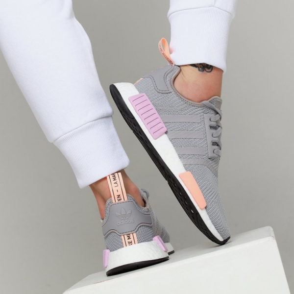 Giày Adidas Wmns NMD_R1 'Light Granite' B37647 - Ảnh 2