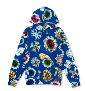 Alternative view of Áo Supreme Jewels Hooded Sweatshirt Royal SP-JHSR